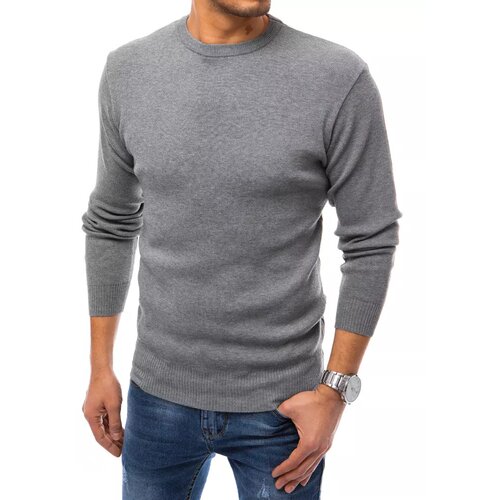 DStreet Gray men's sweater WX1870 Slike