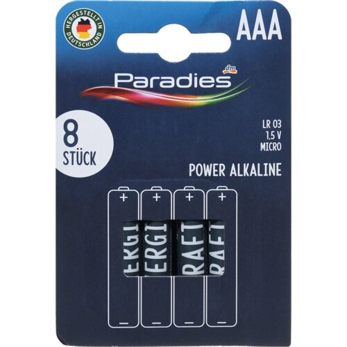 Paradies Power alkalne Micro AAA baterije 8 kom Cene