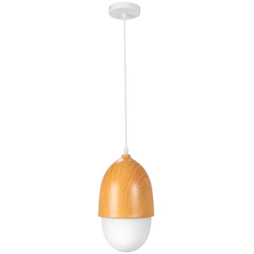 Toolight Viseća stropna svjetiljka Orzeszek Metal Wood APP952-1CP Slike