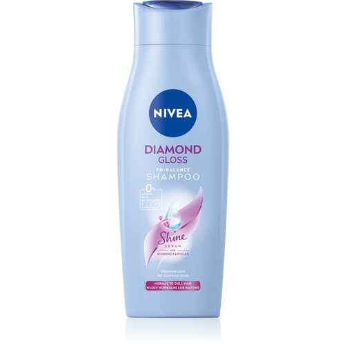 Nivea diamond gloss care šampon za umornu kosu bez sjaja 400 ml za žene Cijene