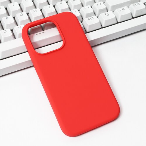 Teracell Maska za telefon iPhone 15 Pro 6.1, Silikonska, Crvena Cene