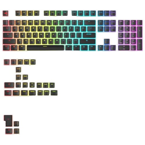 Glorious Keycaps Aura V3 RGB Black (Kapice za tastaturu) Cene