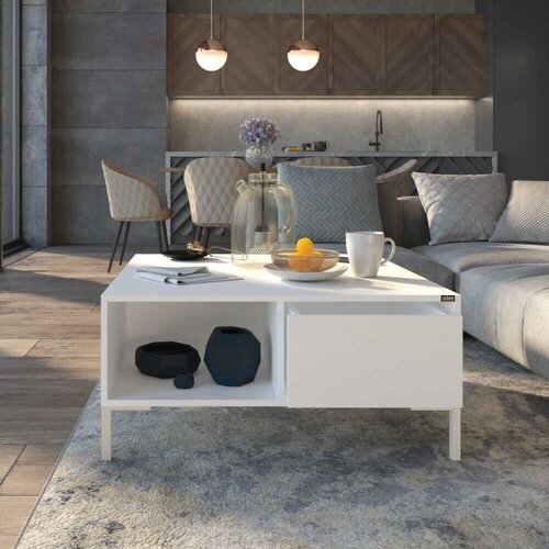 Hanah home Klub sto Shp-660-Dd-1, 90x42x90 cm, Beli Slike