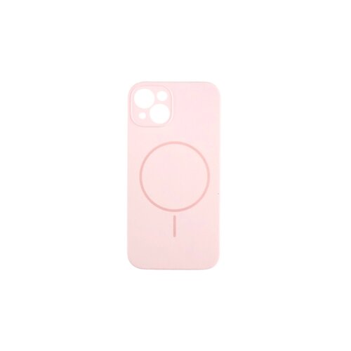  Magsafe Lux iPhone 15, Powder Pink Silikonska Maska Slike