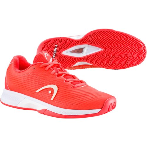 Head Revolt Pro 4.0 AC Coral/White EUR 37 Women's Tennis Shoes Slike