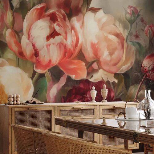 Foto tapeta - Charismatic peonies 300x210 Slike
