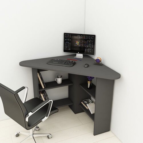  Radni sto 80x73.8x80cm Antracit Cene