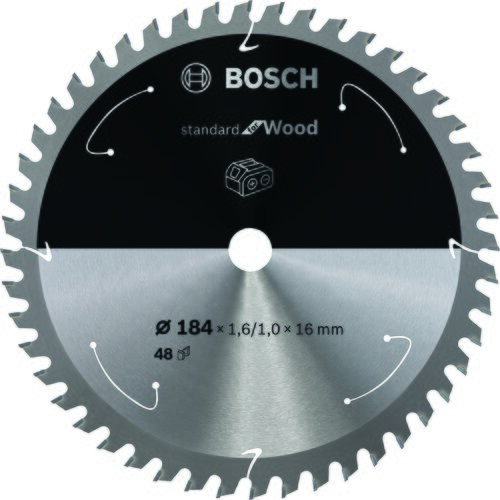 Bosch standard for wood list kružne testere za akumulatorske testere 184x1,6x16 T48 2608837701, 184x1,6x16 T48 Cene