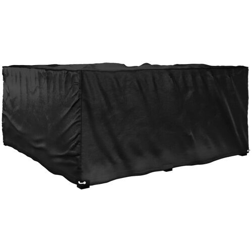  Navlaka za kutnu vrtnu garnituru s 12 u&amp;scaron;ica 185 x 185 x 90 cm Slike