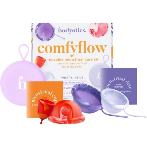  Comfyflow set za menstrualnu njegu (diskovi i ča&scaron;ica) - 5 komada Cijene