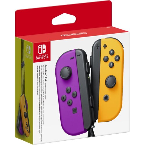 Nintendo Joy-Con Crno, Narančasto, Ljubičasto Bluetooth Podloga za igre Analogni / Digitalni Switch Cijene