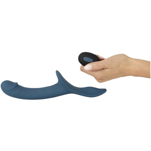 You2Toys set za pripenjanje vibratorjev (črno-modra) Slike