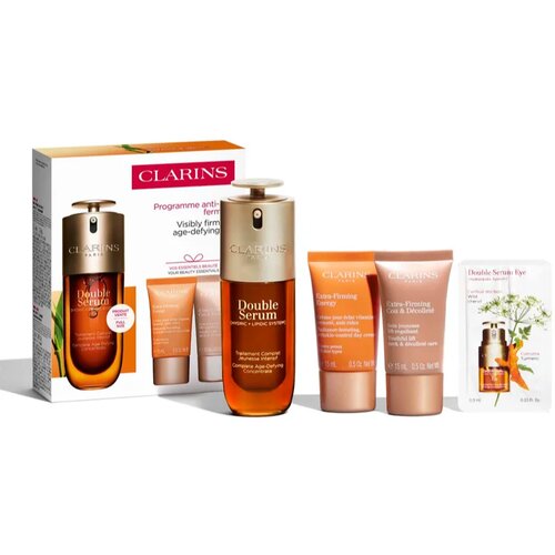 Clarins Double Serum & Extra Firming Set darilni set za zrelo kožo Cene