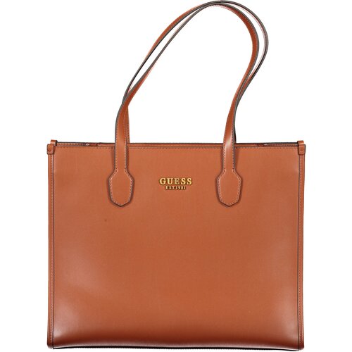 Guess Jeans WOMEN'S BAG BROWN Cene