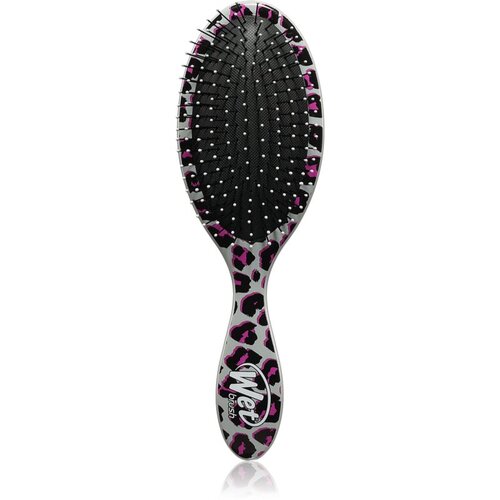 Wet Brush Original Detangler Safari krtača za lase za lepe lase in kožo Pink Leopard 1 kos Slike