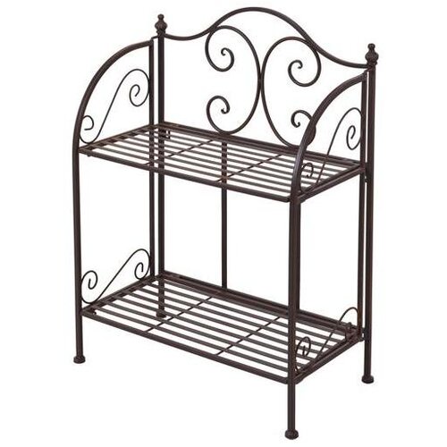  POLICA SA 2 ETAŽE METALNA 48*27*65CM Slike