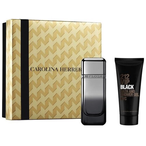 Carolina Herrera Mu&scaron;ki parfemski set Vip Black Elixir EDP, 100 ml+Gel za tu&scaron;iranje, 100ml Cene