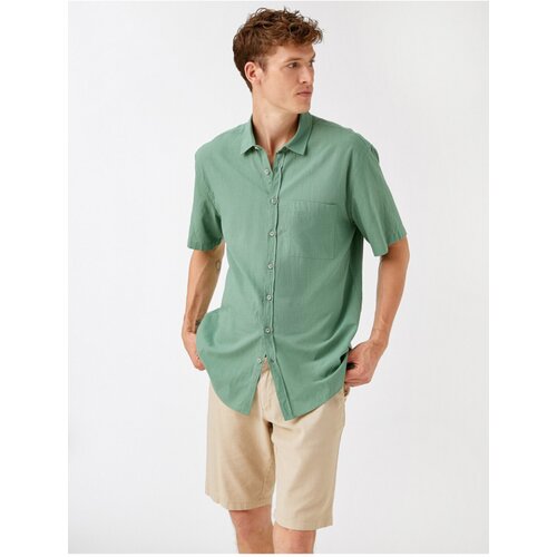 Koton Shirt - Green - Regular fit Slike