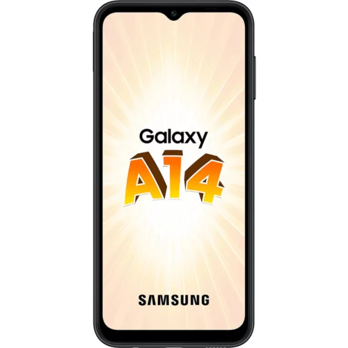 Samsung Smartphone 6.6", Octa Core 2.0GHz, RAM 4GB, 50 Mpixel - Galaxy A14 4GB/64GB Black