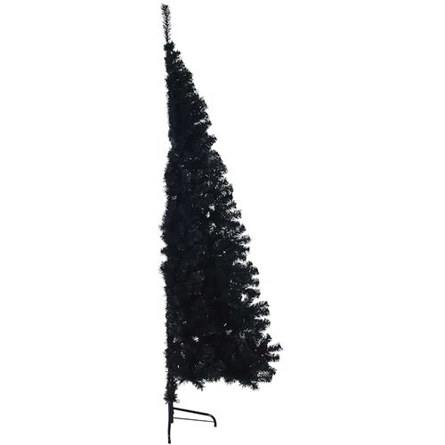  Umjetno predsvijetljeno božićno drvce Crna 210 cm PVC Slike