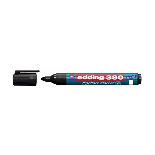  Flipchart marker 380 1,5-3mm, zaobljeni Edding crna Cene