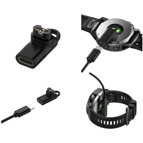 Chameleon Adapter USB-C na Garmin priključek (4pin), črn Cene