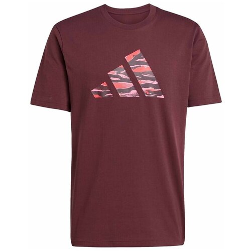 Adidas Majice s kratkimi rokavi Camo Bordo Slike
