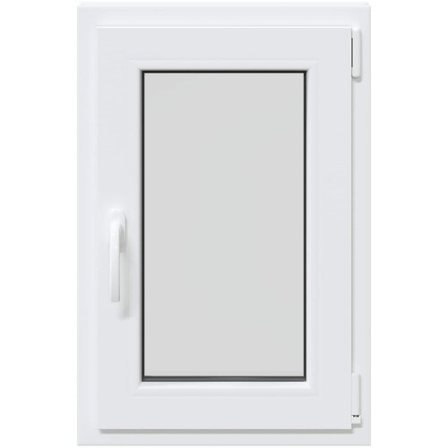  Prozor za podrum RISOR 50 x 75 cm PVC i staklo Bijela Slike