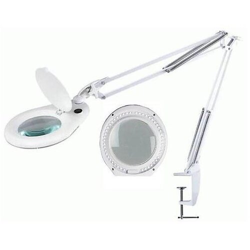  LED stona lampa sa lupom i stezaljkom LED/15W/230V Cene