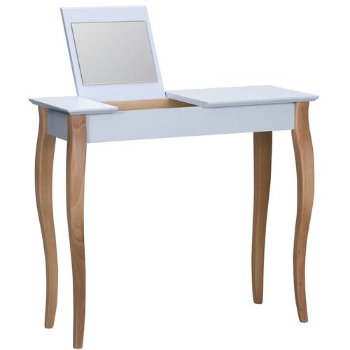 Ragaba svijetlosivi toaletni stolić sa zrcalom Dressing Table, dužine 85 cm Slike