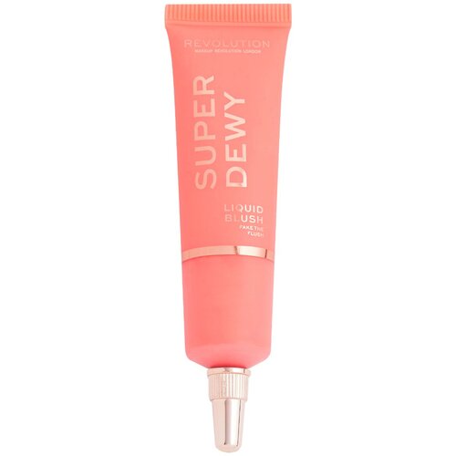 Makeup Revolution kremno rdečilo - Superdewy Liquid Blush - Fake The Flush Slike