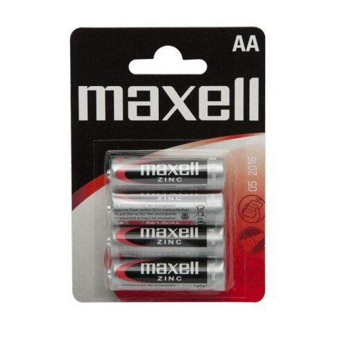 Maxell baterije AA 4 kos blister, (20407603) Slike