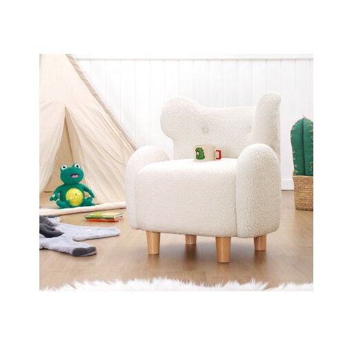Atelier Del Sofa dečija krilna stolica juano teddy white Slike
