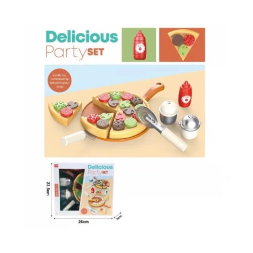 Hk Mini IGRAČKA UKUSNI I ZABAVNI PIZZA SET Slike