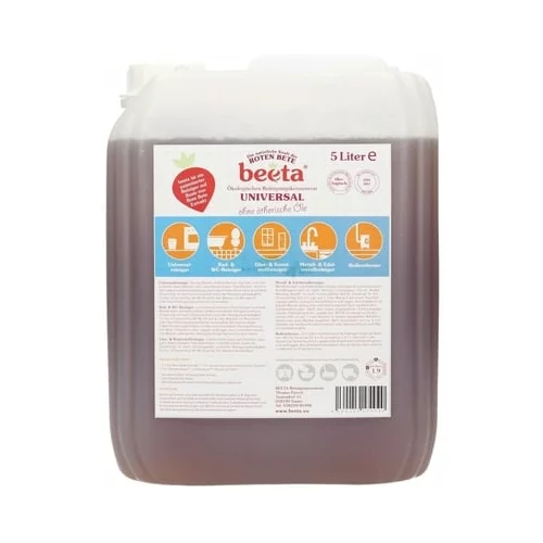 Beeta Univerzalni koncentrat za čiščenje brez parfuma - 5 l
