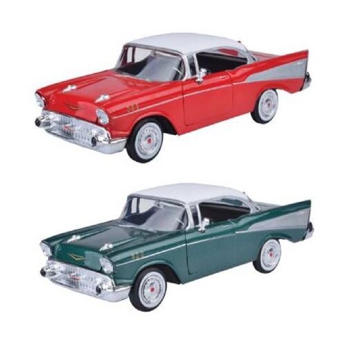 Motor Max Igračka Metalni auto 1:24 Chevy Bel Air 25/73228AC Slike
