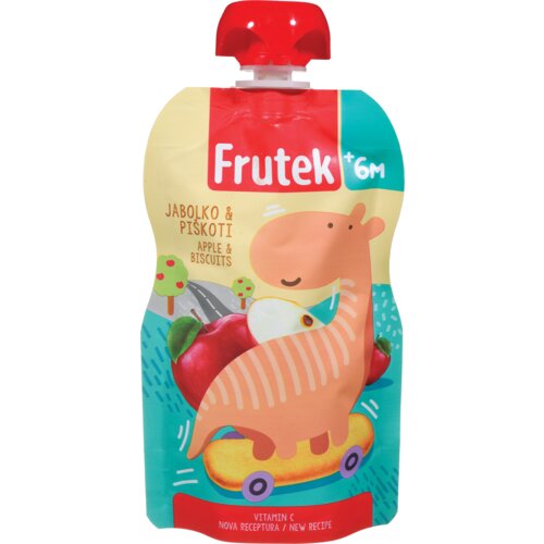 Frutek voćna ka&amp;scaron;ica keks jabuka 100g Slike