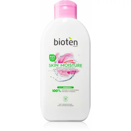 Bioten Skin Moisture nežno čistilno mleko za suho in občutljivo kožo za ženske 200 ml