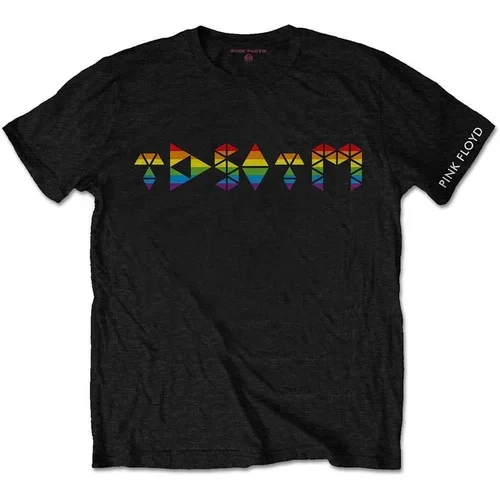 Pink Floyd Košulja Dark Side Prism Initials S Crna