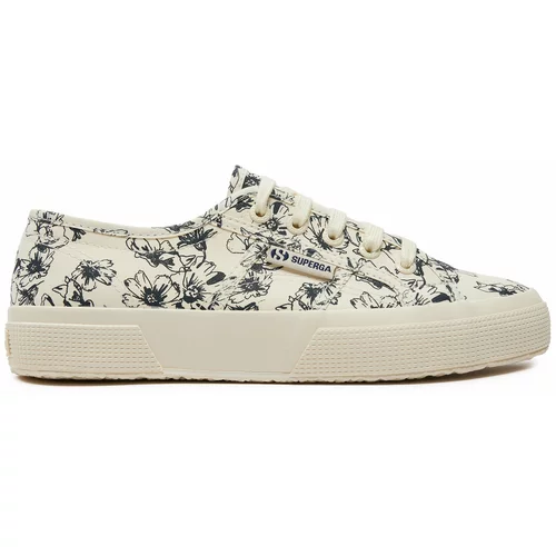 Superga Tenis superge Sketched Flowers 2750 S6122NW Bež