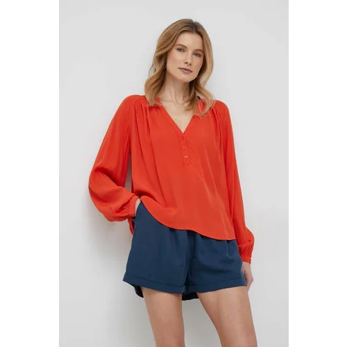 United Colors Of Benetton Majica ženska, oranžna barva