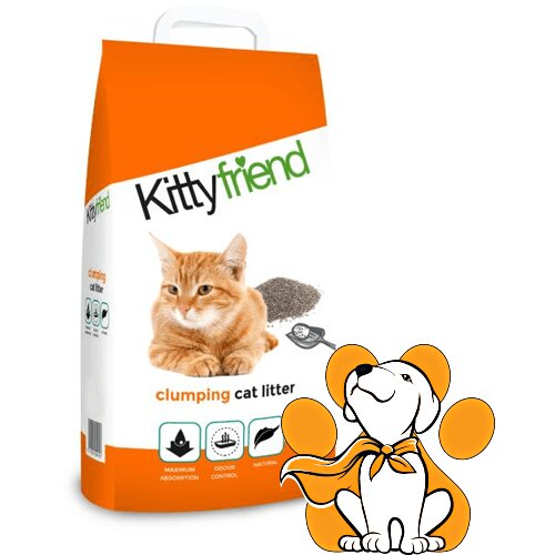 Sanicat KittyFriend Clumping 5 l, Grudvajući Posip Za Mačke Na Bazi Bentonita Cene