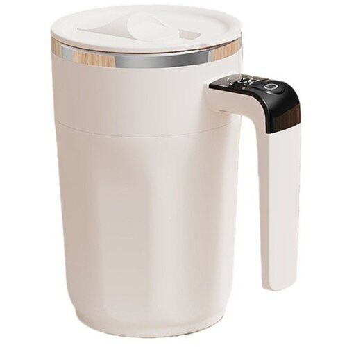 INF Self-Stirring Travel Coffee Mug 400ML z zaslonom temperature White, (5000179074) Cene