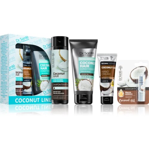 Dr. Santé Coconut darilni set (za suhe in krhke lase) Cene