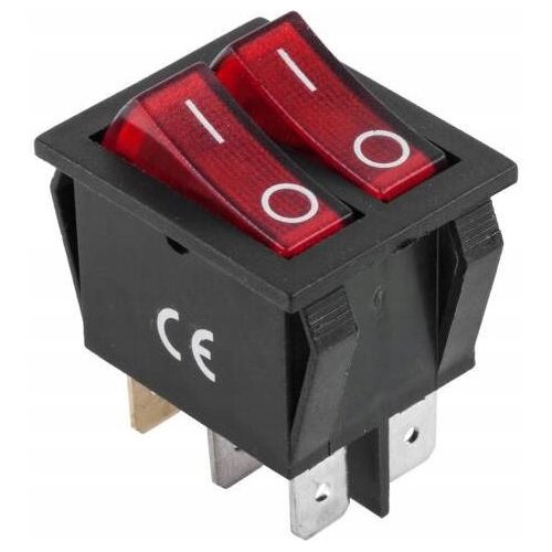 Dupli rocker prekidač 15A 250V PRK0049 Cijene