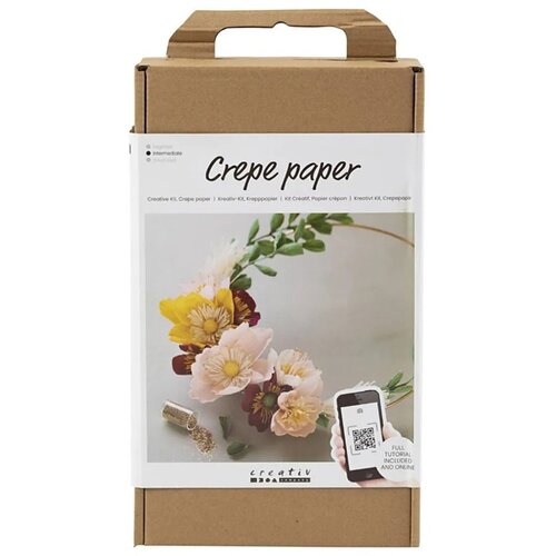 Artmie Kreativni set | Vijenac od krep papira s cvijećem Cijene