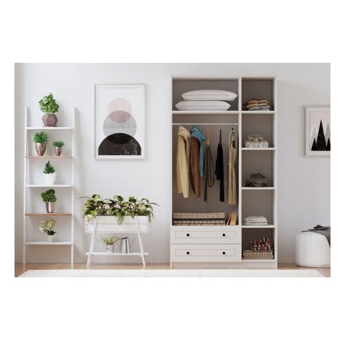 Hanah home Ormar Rb-010, 105x180x52 cm, Bijeli Slike