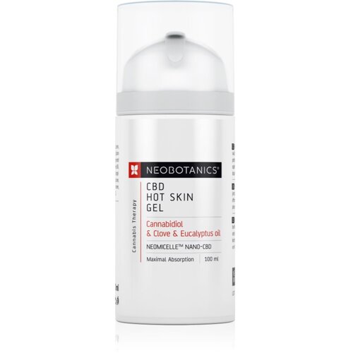 Neobotanics CBD Hot Skin Gel ogrevalni masažni gel za pomiritev utrujenih in bolečih mišic 100 ml Cene