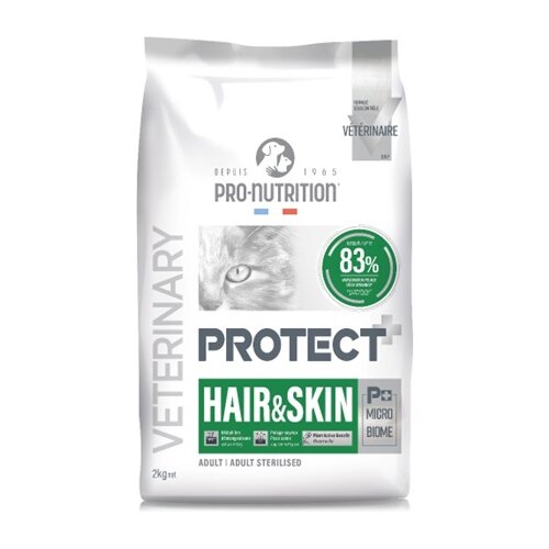 Pro Nutrition Protect veterinarska dijeta za mačke - Hair&Skin 2kg Cene