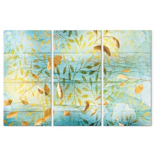  Slika - Golden Harvest (3 Parts) 60x40 Cene